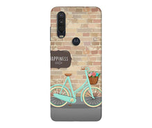 Happiness Mobile Back Case for Moto One Action (Design - 53)