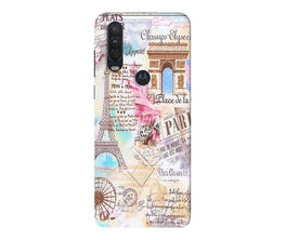 Paris Eiftel Tower Case for Moto One Action
