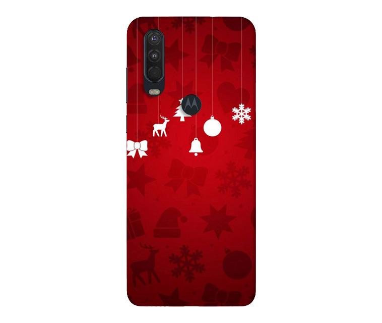 Christmas Case for Moto One Action