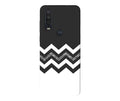 Black white Pattern2Case for Moto One Action