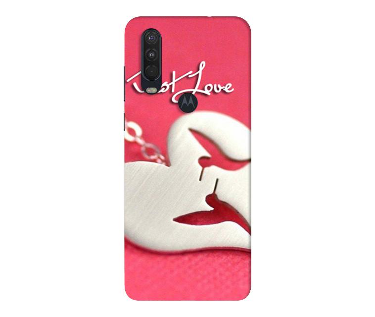 Just love Case for Moto One Action
