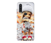 Cute Doll Mobile Back Case for Moto One Action (Design - 93)