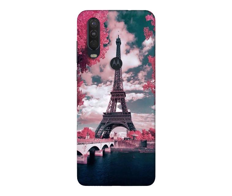 Eiffel Tower Case for Moto One Action  (Design - 101)