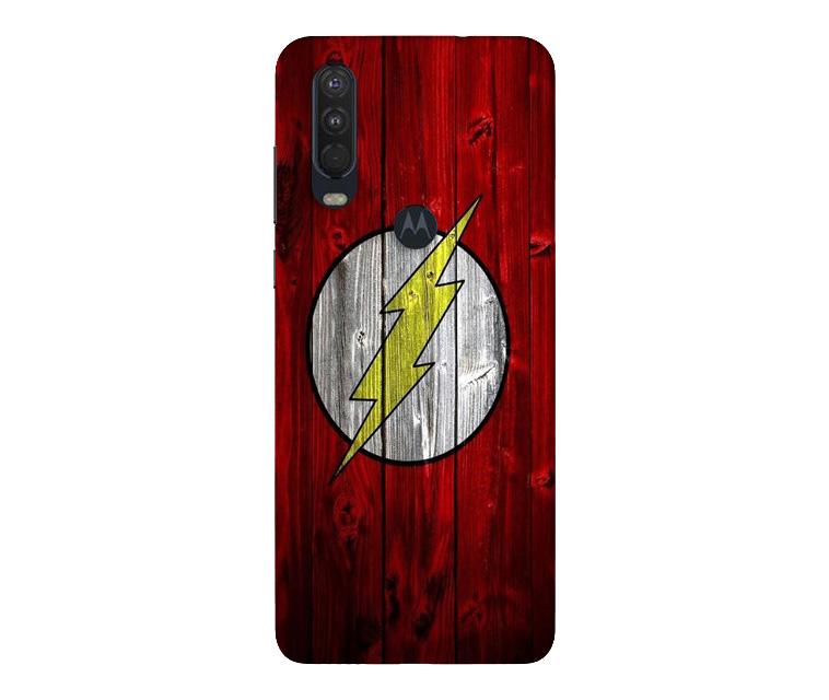 Flash Superhero Case for Moto One Action  (Design - 116)