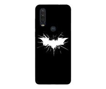 Batman Superhero Mobile Back Case for Moto One Action  (Design - 119)