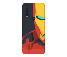 Iron Man Superhero Mobile Back Case for Moto One Action  (Design - 120)