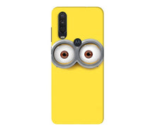 Minions Mobile Back Case for Moto One Action  (Design - 128)