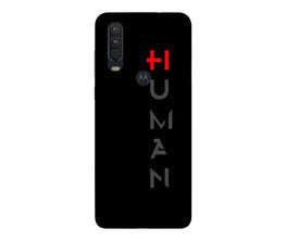 Human Case for Moto One Action(Design - 141)