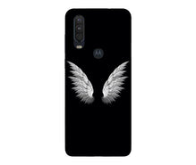 Angel Mobile Back Case for Moto One Action  (Design - 142)
