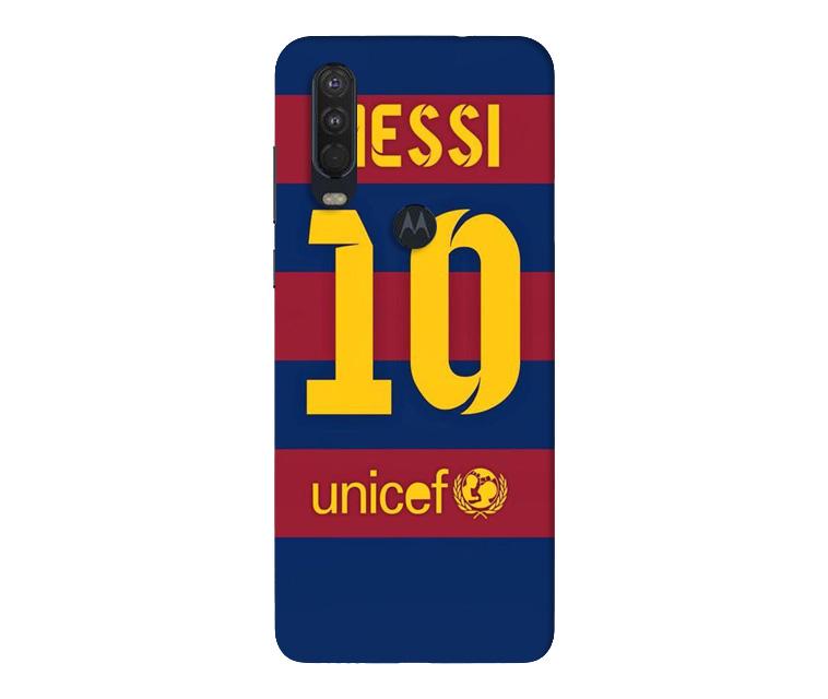 Messi Case for Moto One Action  (Design - 172)