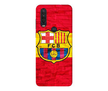 FCB Football Mobile Back Case for Moto One Action  (Design - 174)