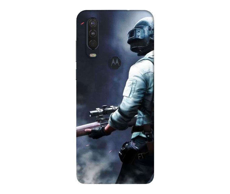 Pubg Case for Moto One Action  (Design - 179)