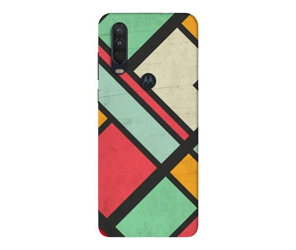 Boxes Case for Moto One Action (Design - 187)