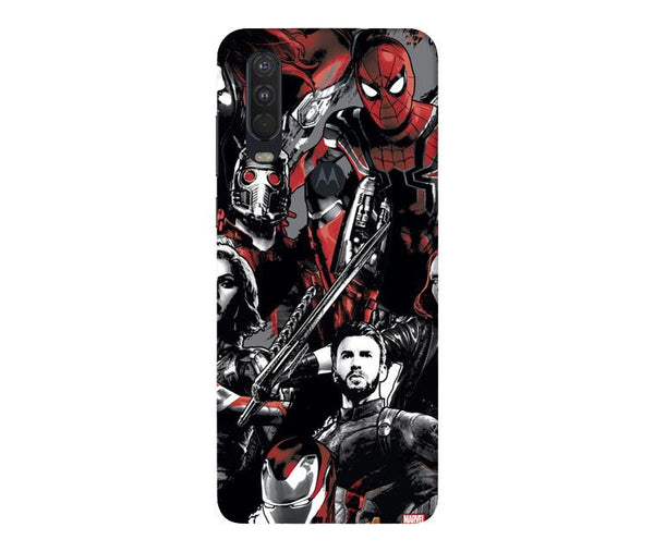 Avengers Case for Moto One Action (Design - 190)