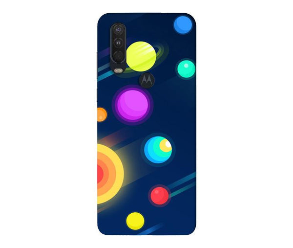 Solar Planet Case for Moto One Action (Design - 197)