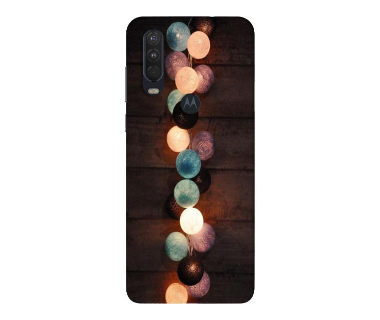 Party Lights Case for Moto One Action (Design No. 209)