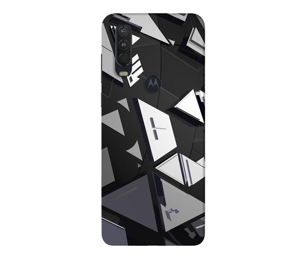 Modern Art Case for Moto One Action (Design No. 230)