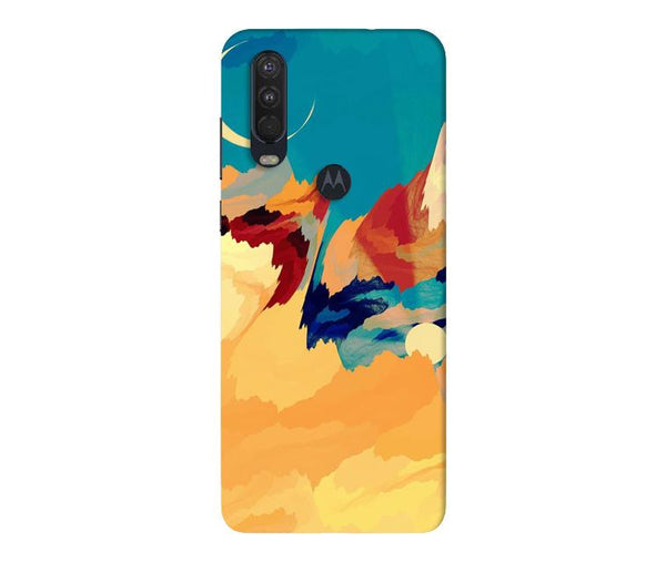 Modern Art Case for Moto One Action (Design No. 236)