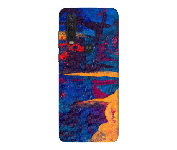 Modern Art Case for Moto One Action (Design No. 238)