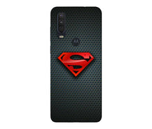 Superman Mobile Back Case for Moto One Action (Design - 247)