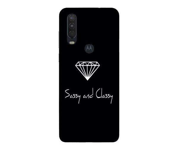 Sassy and Classy Case for Moto One Action (Design No. 264)