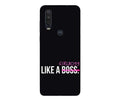 Like a Girl Boss Case for Moto One Action (Design No. 265)