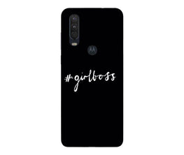 #GirlBoss Case for Moto One Action (Design No. 266)