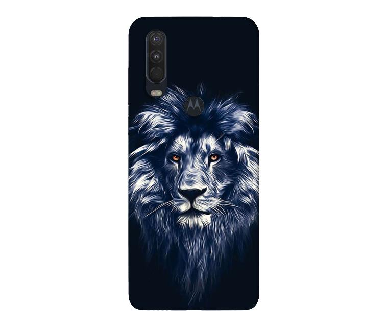 Lion Case for Moto One Action (Design No. 281)