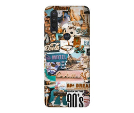 Vintage Design Case for Moto One Action (Design No. 284)