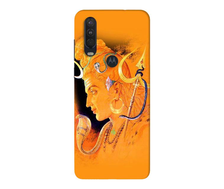 Lord Shiva Case for Moto One Action (Design No. 293)