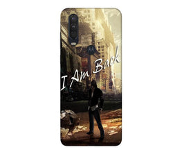 I am Back Case for Moto One Action (Design No. 296)