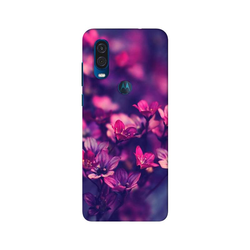 flowers Case for Moto One Vision