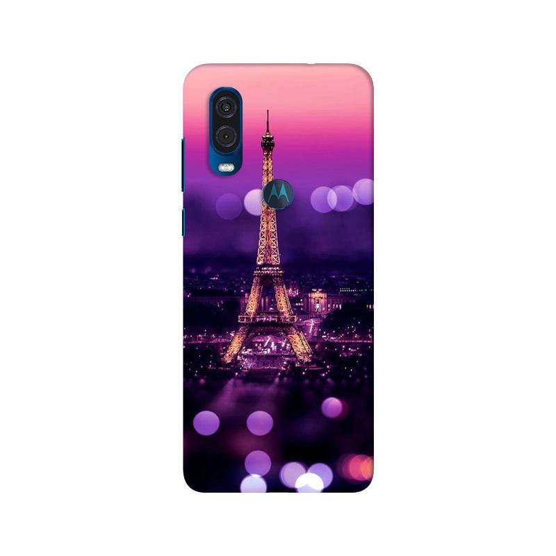Eiffel Tower Case for Moto One Vision