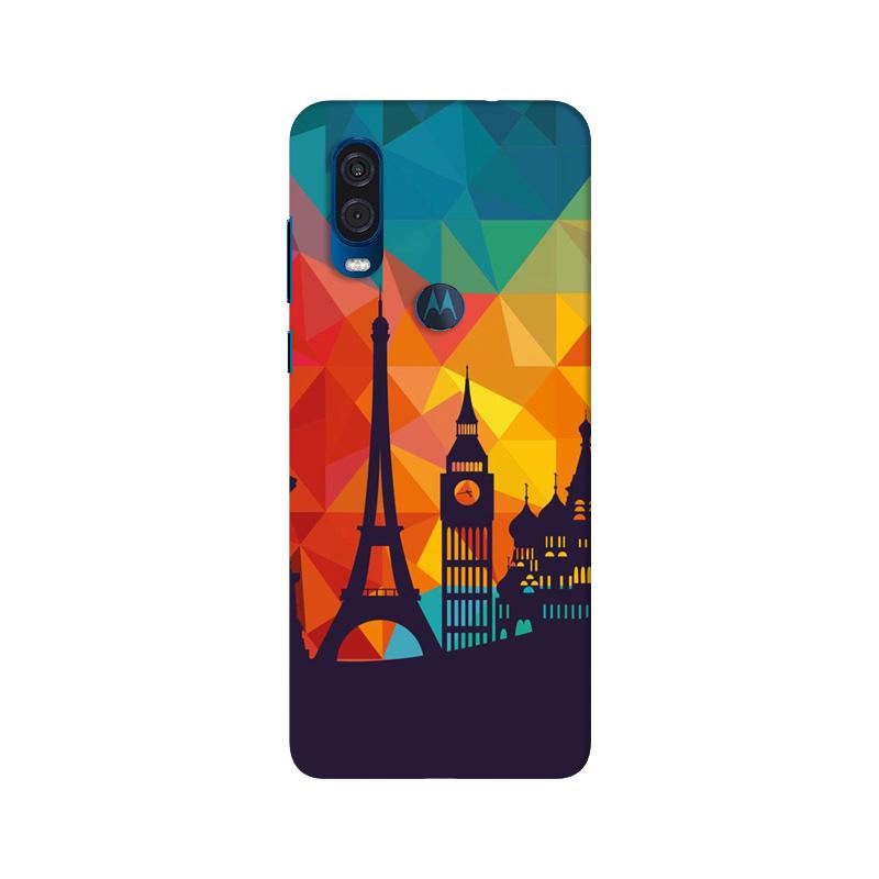 Eiffel Tower2 Case for Moto One Vision