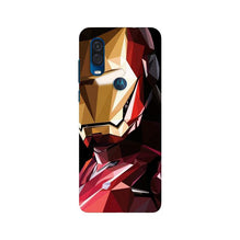 Iron Man Superhero Mobile Back Case for Moto One Vision  (Design - 122)