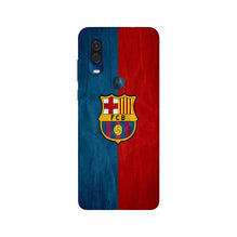FCB Football Mobile Back Case for Moto One Vision  (Design - 123)