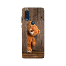 Cute Beer Mobile Back Case for Moto One Vision  (Design - 129)