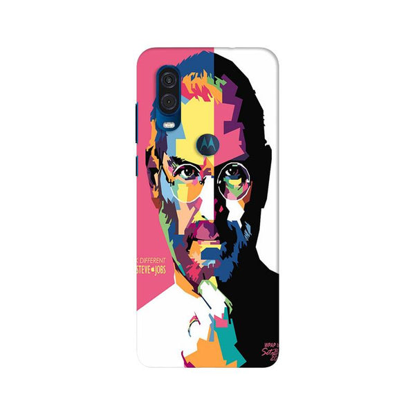 Steve Jobs Case for Moto One Vision  (Design - 132)