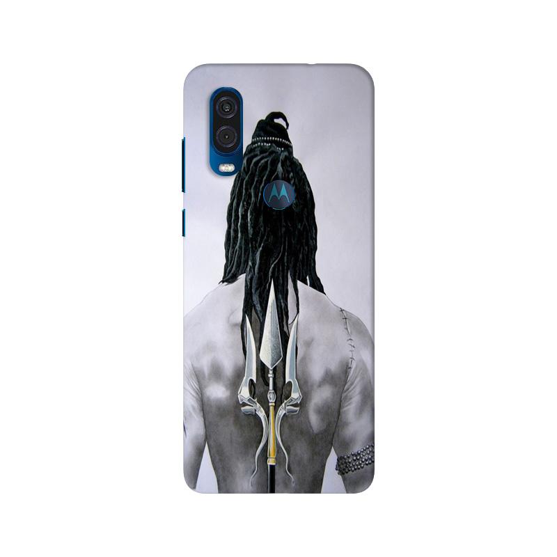 Lord Shiva Case for Moto One Vision  (Design - 135)