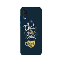 Chai Bina Chain Kahan Mobile Back Case for Moto One Vision  (Design - 144)