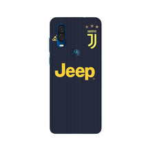 Jeep Juventus Mobile Back Case for Moto One Vision  (Design - 161)