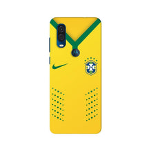 Brazil Mobile Back Case for Moto One Vision  (Design - 176)