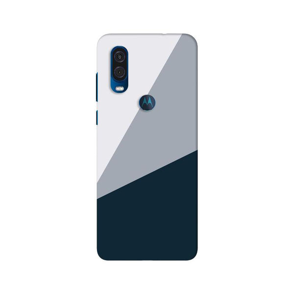 Blue Shade Case for Moto One Vision (Design - 182)