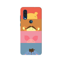 Cartoon Mobile Back Case for Moto One Vision (Design - 183)