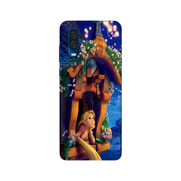 Cute Girl Case for Moto One Vision (Design - 198)