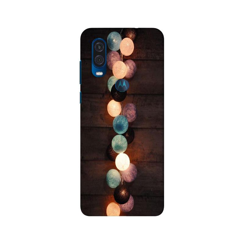 Party Lights Case for Moto One Vision (Design No. 209)