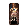 Cute Bunny Case for Moto One Vision (Design No. 213)