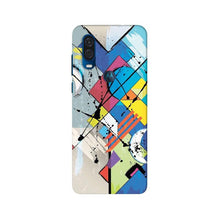 Modern Art Mobile Back Case for Moto One Vision (Design - 235)