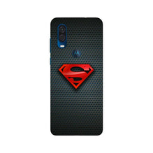 Superman Mobile Back Case for Moto One Vision (Design - 247)