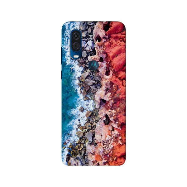 Sea Shore Case for Moto One Vision (Design No. 273)